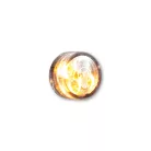 Semnalizator Highsider Module Sixteen LED cu lumină de poziție 2 în 1, dispersor fumuriu, omologat E (pereche)