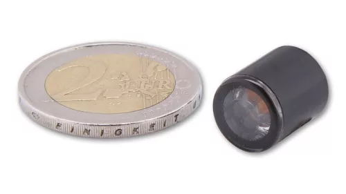 Semnalizator Highsider Proton modul LED cu lumină de poziție 2 în 1, negru/fumuriu, omologat E (pereche)