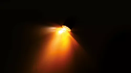 Semnalizator Highsider Proton modul LED cu lumină de poziție 2 în 1, negru/fumuriu, omologat E (pereche)