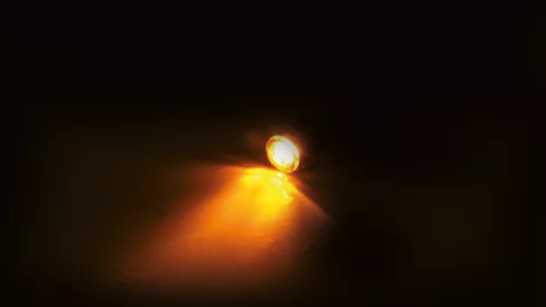 Semnalizator Highsider Proton modul LED cu lumină de poziție 2 în 1, negru/fumuriu, omologat E (pereche)