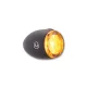 Semnalizator Highsider Proton Two LED, corp negru, dispersor fumuriu, față și spate (pereche)