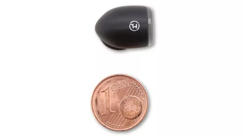 Semnalizator Highsider Proton Two LED, corp negru, dispersor fumuriu, față și spate (pereche)