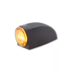   Semnalizator Highsider Proton Three LED, corp negru, dispersor fumuriu, față și spate (pereche)