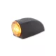 Semnalizator Highsider Proton Three LED, corp negru, dispersor fumuriu, față și spate (pereche)