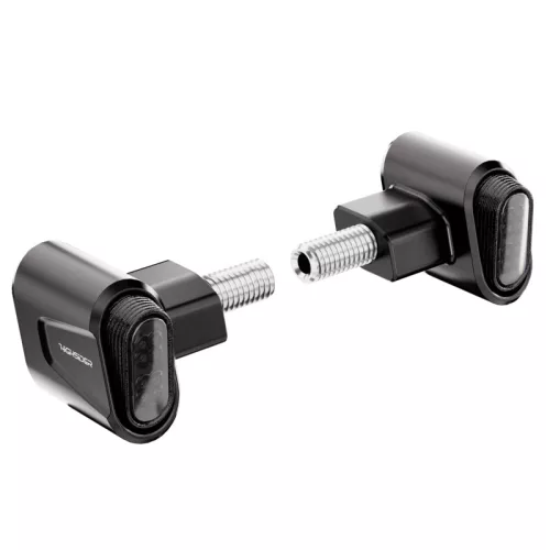 Semnalizator Highsider Victory-Ultra LED, negru mat, dispersor fumuriu (pereche)