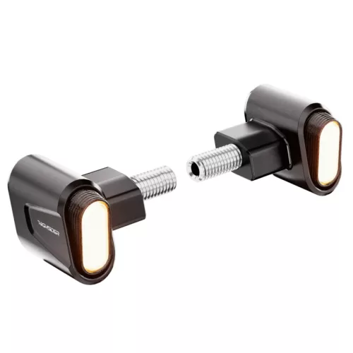 Semnalizator Highsider Victory-Ultra LED, negru mat, dispersor fumuriu (pereche)