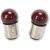 BULB 2FIL 23/8W 12V RED