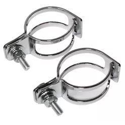   Colier semnalizator Highsider din două bucăți, pentru țeavă 39-42 mm, crom (pereche)