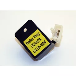   Semnalizator Highsider Flasher Relay pentru led, pentru Honda, Kawasaki și Yamaha, 12 V, 0.05a To 10a 208-030