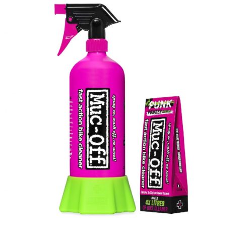 Punk Powder Bike Cleaner MUC-OFF 20609 (4 pack) with Bottle for Life