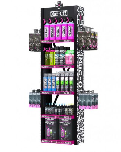 Muc-Off Premium Display Unit Inc Hook Fittings Box 1 MUC-OFF 920-1