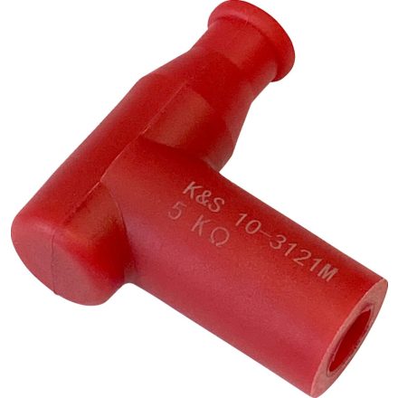 K&S Technologies Cap Spark Plug T Type Red 10-3121M