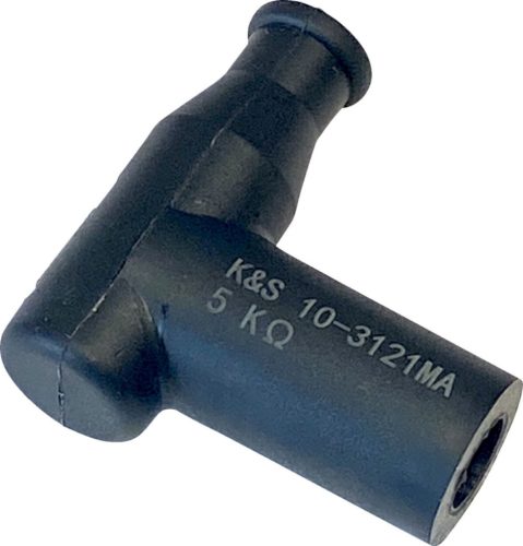 K&S Technologies Cap Spark Plug T Type Blk 10-3121Ma