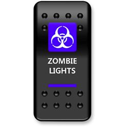 Switch Rocker Zombie Lght