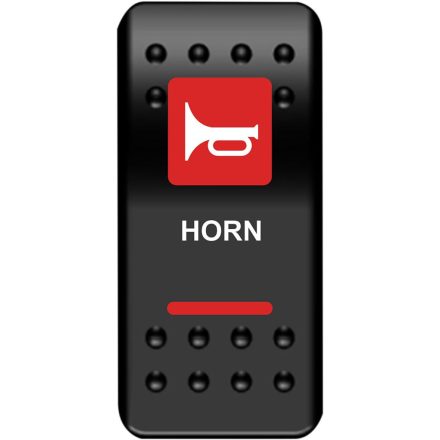 SWITCH ROCKER HORN-RED