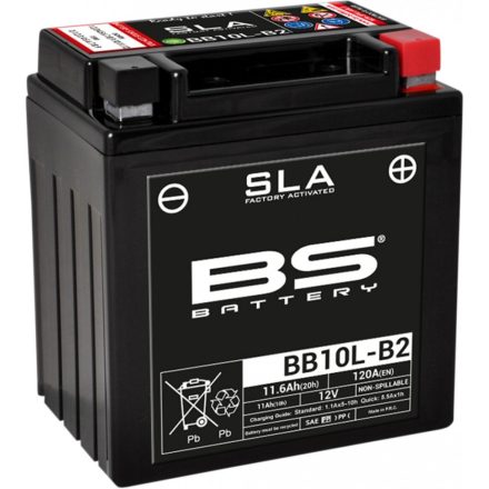 Baterie Acumulator Bs-Battery Bb10L-B2 (Yb10L-B2) Sla 12V 11Ah Cca-130A