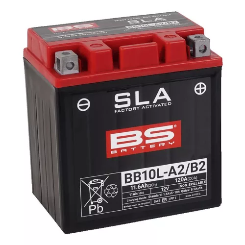 Baterie Acumulator Bs-Battery Bb10L-B2 (Yb10L-B2) Sla 12V 11Ah Cca-130A