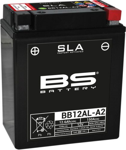 Baterie Acumulator Bs-Battery Bb12Al-A2 (Yb12Al-A2)Sla 12V 12Ah Cca-155A