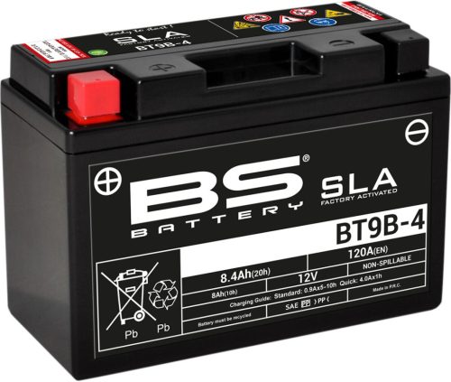 Baterie-Acumulator-Bs-Battery-Bt9B-4--Yt9B-4--Sla-12V-8Ah-Cca-120A