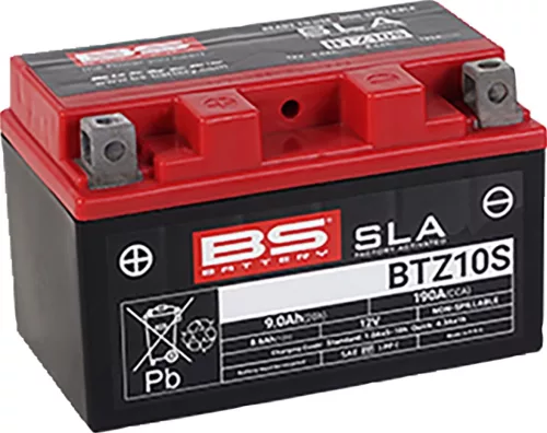 Baterie Acumulator Bs-Battery Btz10S (YTZ10S) Sla 12V 8.6Ah Cca-190