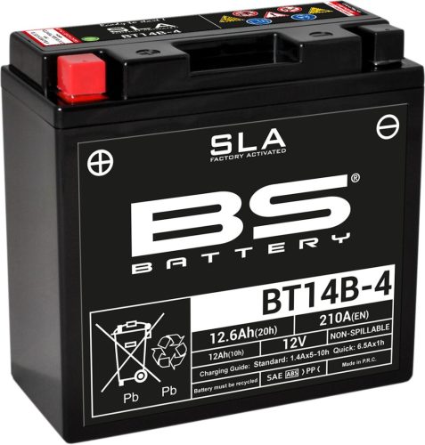 Baterie-Acumulator-Bs-Battery-Bt14B-4--Yt14B-BS-Sla-12V-12Ah-Cca-210A