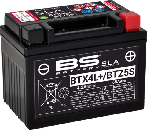 Baterie Acumulator Bs Btx4L Sla 12V 4Ah Cca-50A