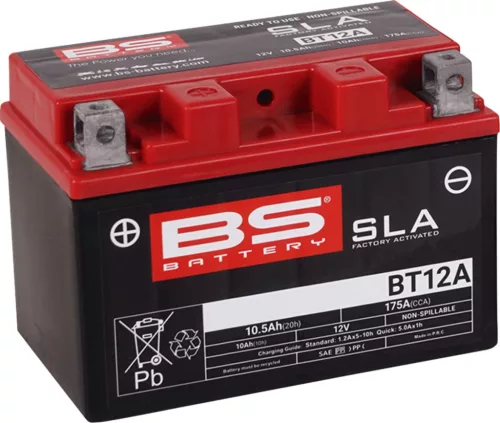 Baterie Acumulator Bs-Battery Bt12A (Yt12A) Sla 12V 10Ah Cca-175A
