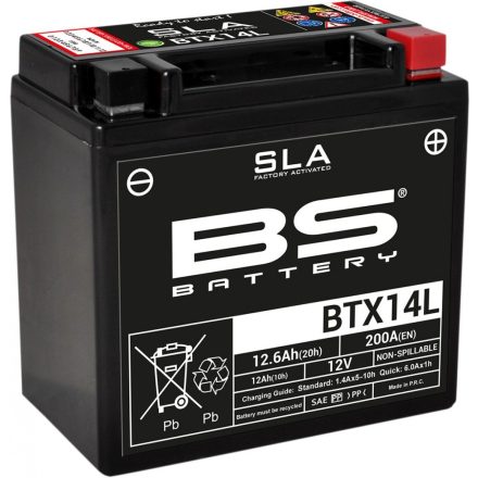 Baterie-Acumulator-Bs-Battery-Btx14L--YTX14L-BS--Sla-12V-12Ah-Cca-200A