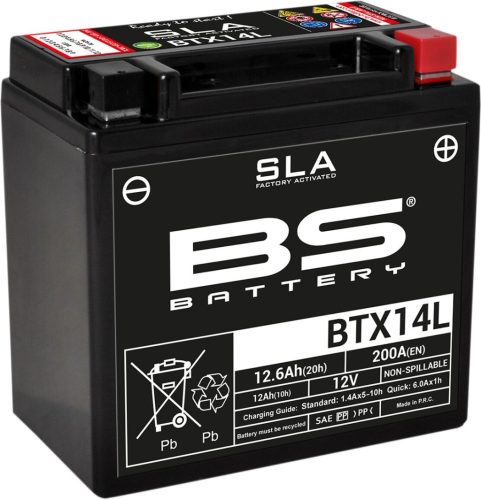 Baterie-Acumulator-Bs-Battery-Btx14L--YTX14L-BS--Sla-12V-12Ah-Cca-200A