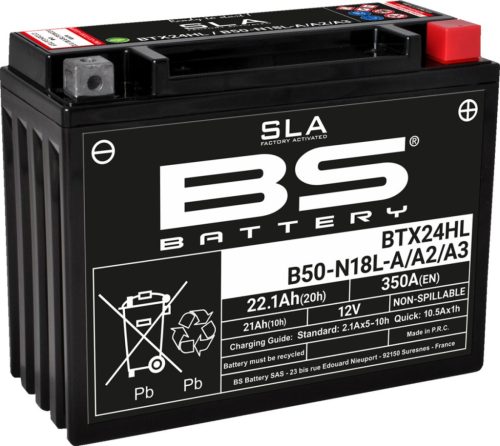 Baterie-Acumulator-Bs-Battery-Btx24HL--YTX24HL-BS--Sla-12V-21Ah-Cca-350A