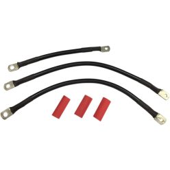 Cable Set Bat Blk 93-08Fl