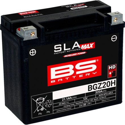 Battery Bs Bgz20H Sla Max 300933