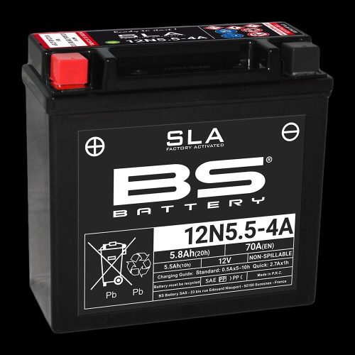 BATTERY BS 12N5.5-4A/4B