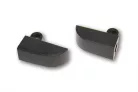 Suport semnalizator Highsider CNC aluminiu pentru filet M8, negru (pereche)