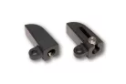 Suport semnalizator Highsider CNC aluminiu pentru filet M8, negru (pereche)