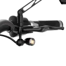 Adaptor semnalizator Highsider pentru Harley-Davidson, față, negru (pereche)