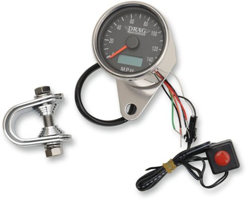 Speedometer 2.37"Blk Pro