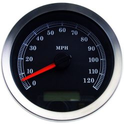 Speedometer Blk Mph 4"04-