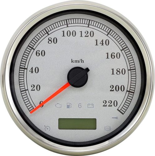 Speedometer Silver Kph 5