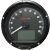 Koso North America D75 Speedometer Bk 0-240 Kmh Ba035174