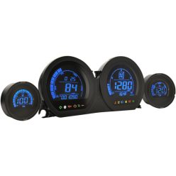 Koso North America Gauge Set Hd-6 Gauges Bk Ba064900