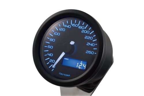 Daytona Velona60 Speedometer 260 Bl Bk 86861