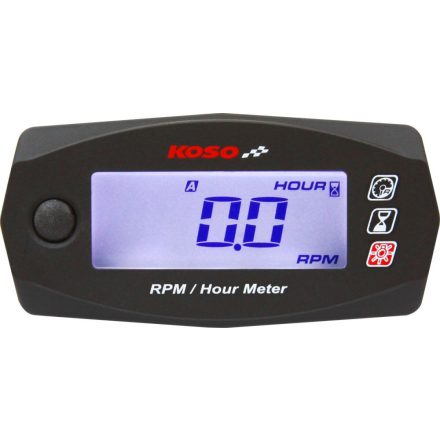 Koso North America Rpm/Hour Meter Mini-4 Ba033W00