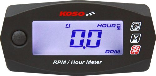 Koso North America Rpm/Hour Meter Mini-4 Ba033W00