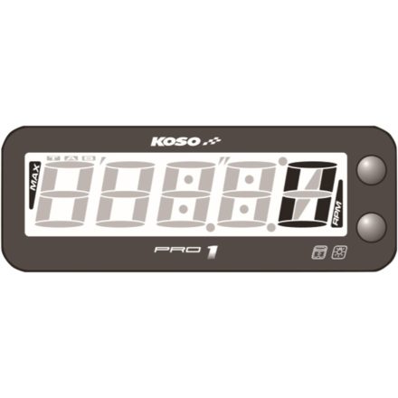 Koso North America Tachometer Pro-1 Ba054000