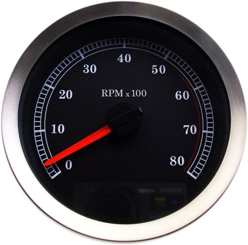 Tachometer Blk 04-