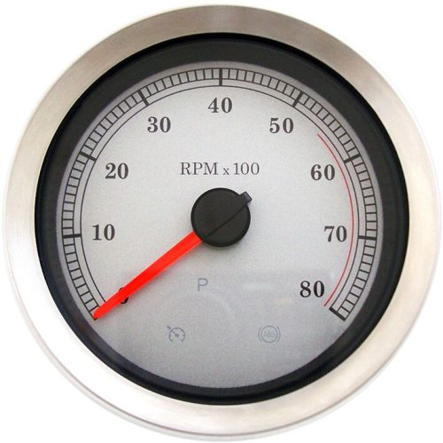 Tachometer Slvr 04-