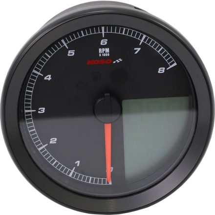 Koso North America Tach Multi Metr Hd-04 Bk Ba051210