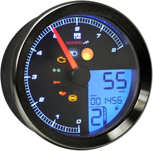 Koso North America Tach Multi Metr Tnt-B Bk Ba051310