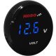 Koso North America Volt Meter Blue Ba067B00